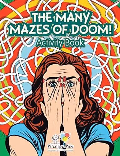 Kreative Kids The Many Mazes of Doom! Activity Book, Multicolour