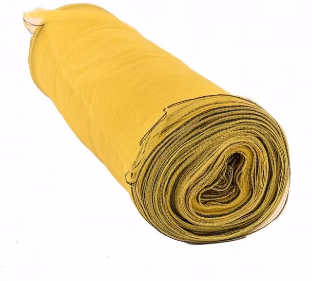 Oypla Yellow Shade Debris Scaffold Netting, W: 2 m, L: 50 m