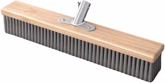 Kelvenix Brown Rust-Proof Stainless Steel Wire Broom Brush – 1