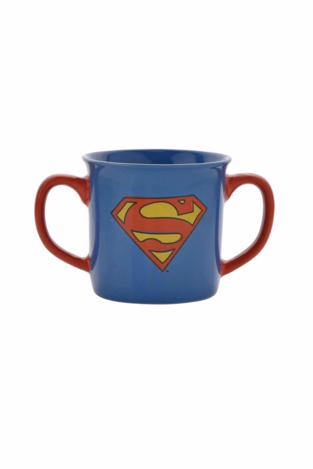 KDMD Warner Bros Superman Double Handed Bone China Mug in Dark Blue – 2