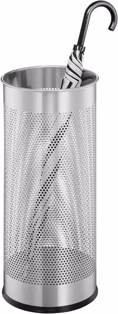 Durable Silver Stainless Steel Freestanding Umbrella Stand – 4