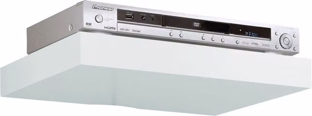 RBUK Media Floating Shelf - White