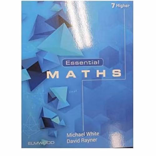 Essential Maths 7 Higher by Elmwood Education Limited, Blue