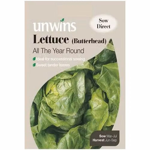 Unwins All The Year Round Lettuce Seeds