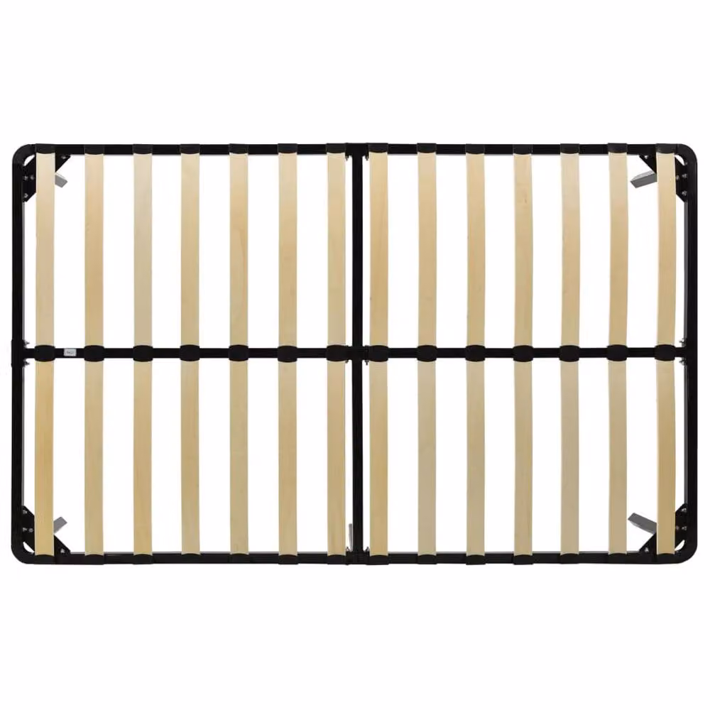 Berkfield Home Super King Metal Bed Frame in Black, W/D/H: 180 x 200 cm – 2