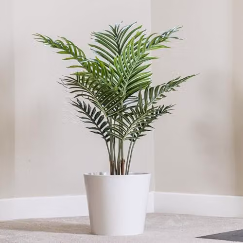 Garden Gear Artificial Areca Palm Tree in Green, Height: 90 cm – 2