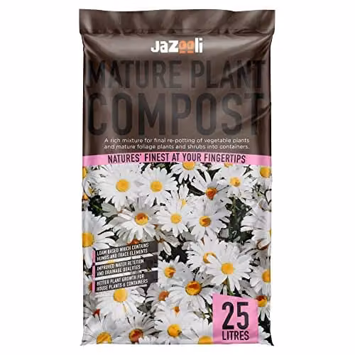 Jazooli Potting Compost with Minerals and Nutrients for Mature Indoor and Outdoor Plants, 25 l – 1