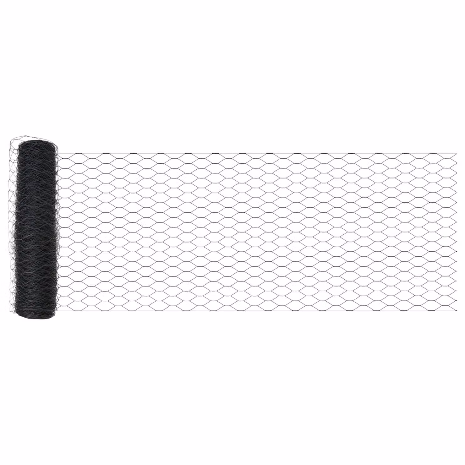 Berkfield Home Grey Hexagon Steel Fence, W: 10 m, H: 0.5 m – 4