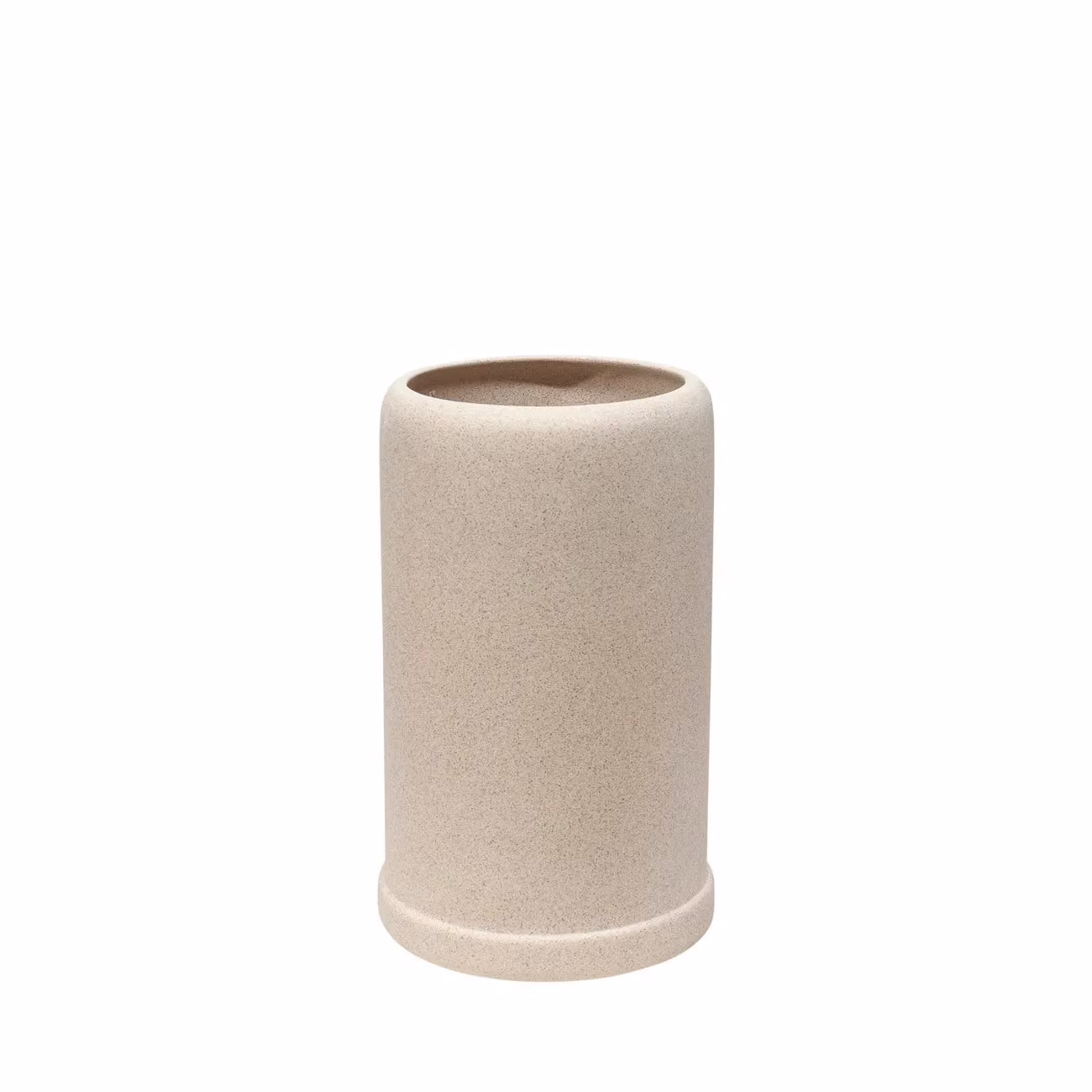 Dome Deco NOOR Ceramic Vase, Beige, Small