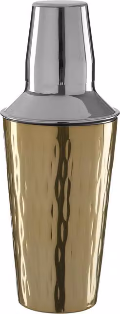 Orsina Stainless Steel Mixology Cocktail Shaker, Gold, 500ml