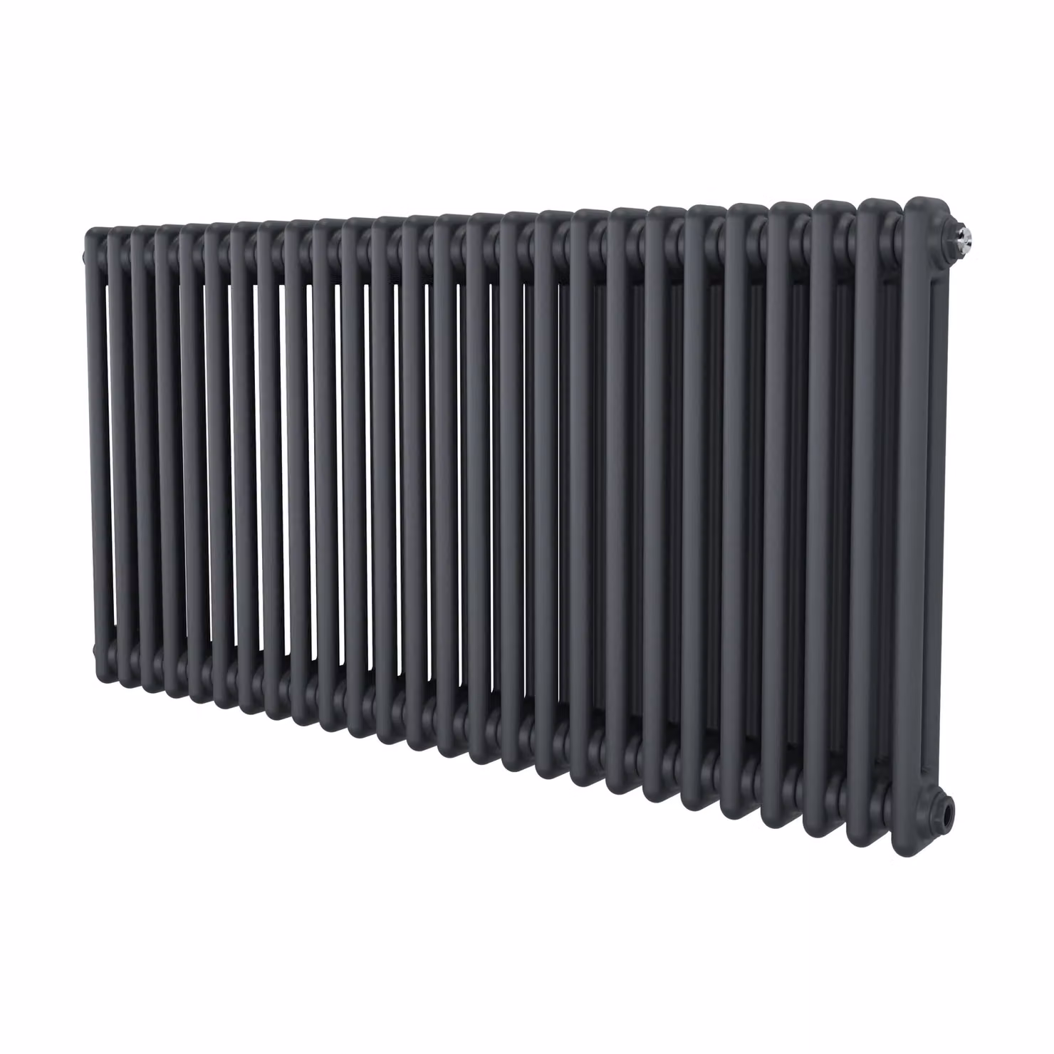 Agadon Kylo 2 Column Radiator in Dark Grey, H 180 cm x W 65 cm x D 6.5 cm – 2