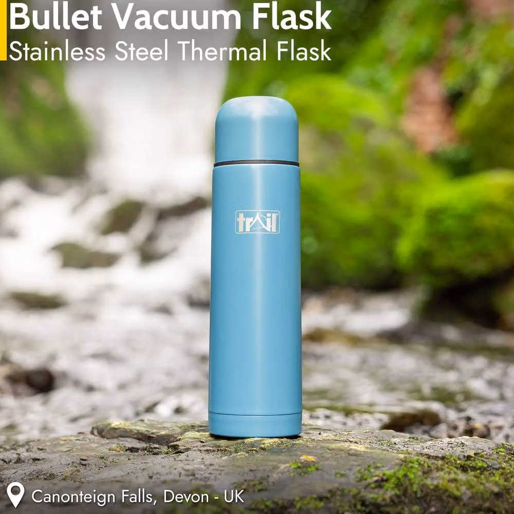 Trail Thermal Vacuum Flask Stainless Steel, Petrol, 750 ml – 2