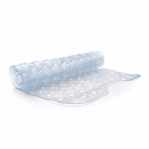 Harbour Housewares Non-Slip Bath Mat in Transparent, W: 100 cm, D: 40 cm – 3