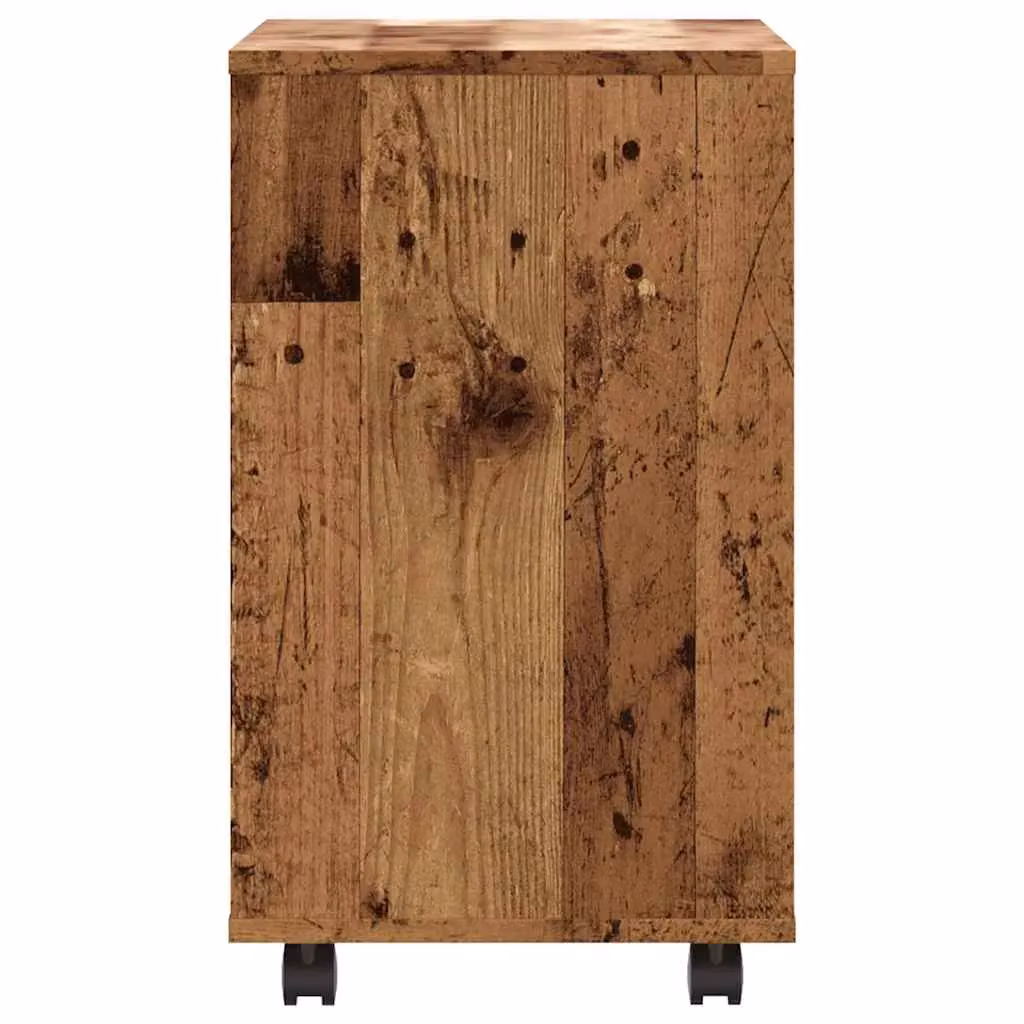 Berkfield Home Side Table in Brown Engineered Wood W/D/H: 70 x 35 x 55 cm – 5