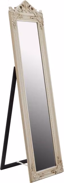 Orsina Modern Rectangular Freestanding Floor Mirror in Gold or Black, W/D/H: 40 x 40 x 160 cm – 2