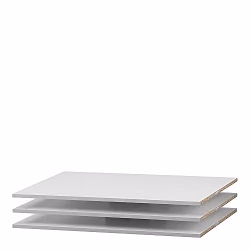 Furniture To Go Verona Set of 3 Wall Mounted Shelves in White, W: 89 cm – 2