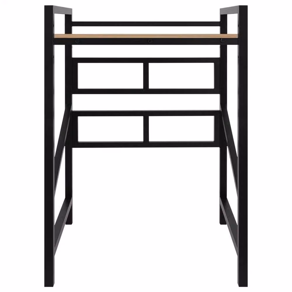 PAWNORA Black Height Adjustable Metal Washer Dryer Stack Stands – 5