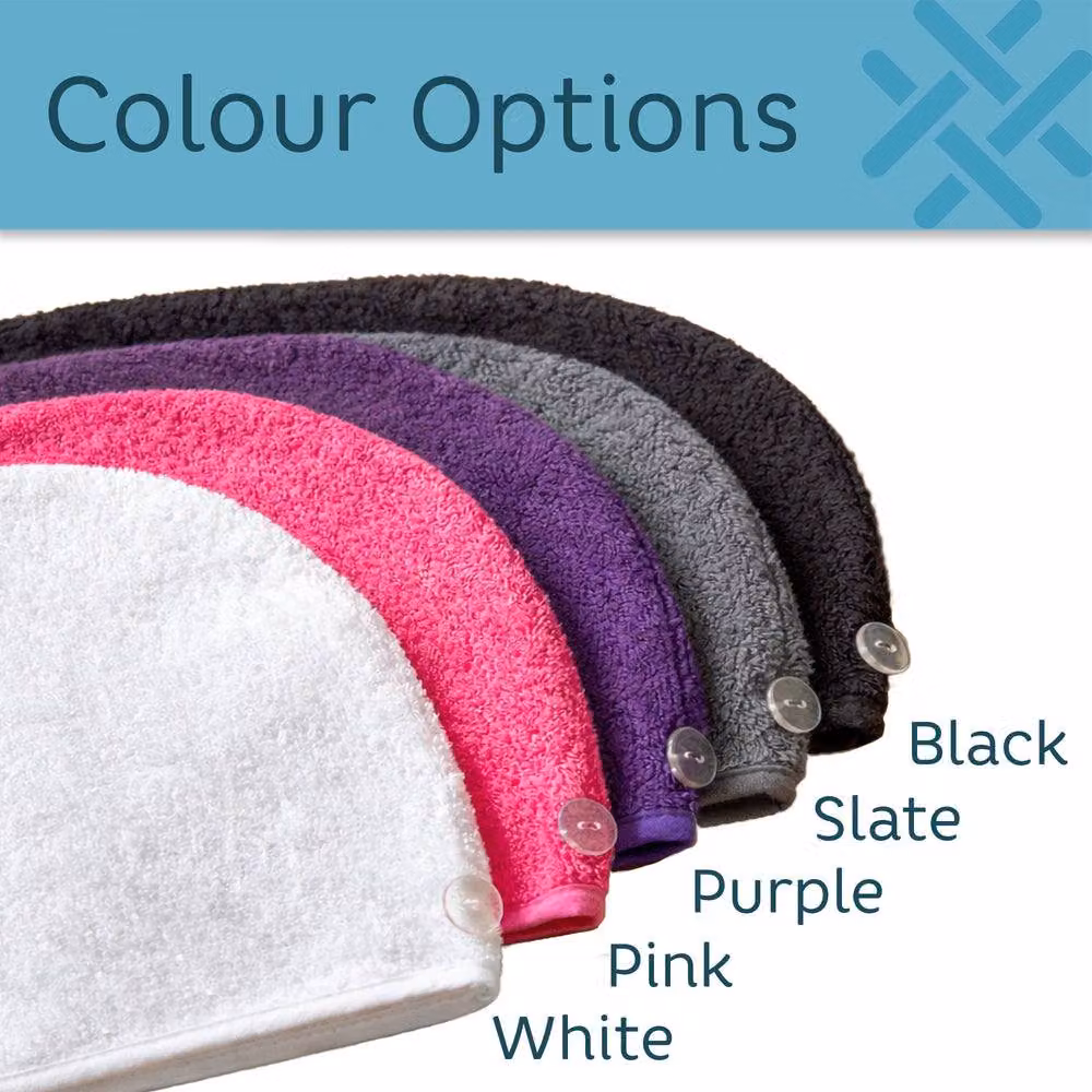 Duncan Stewart Personalised Hair Towel in Black – 6