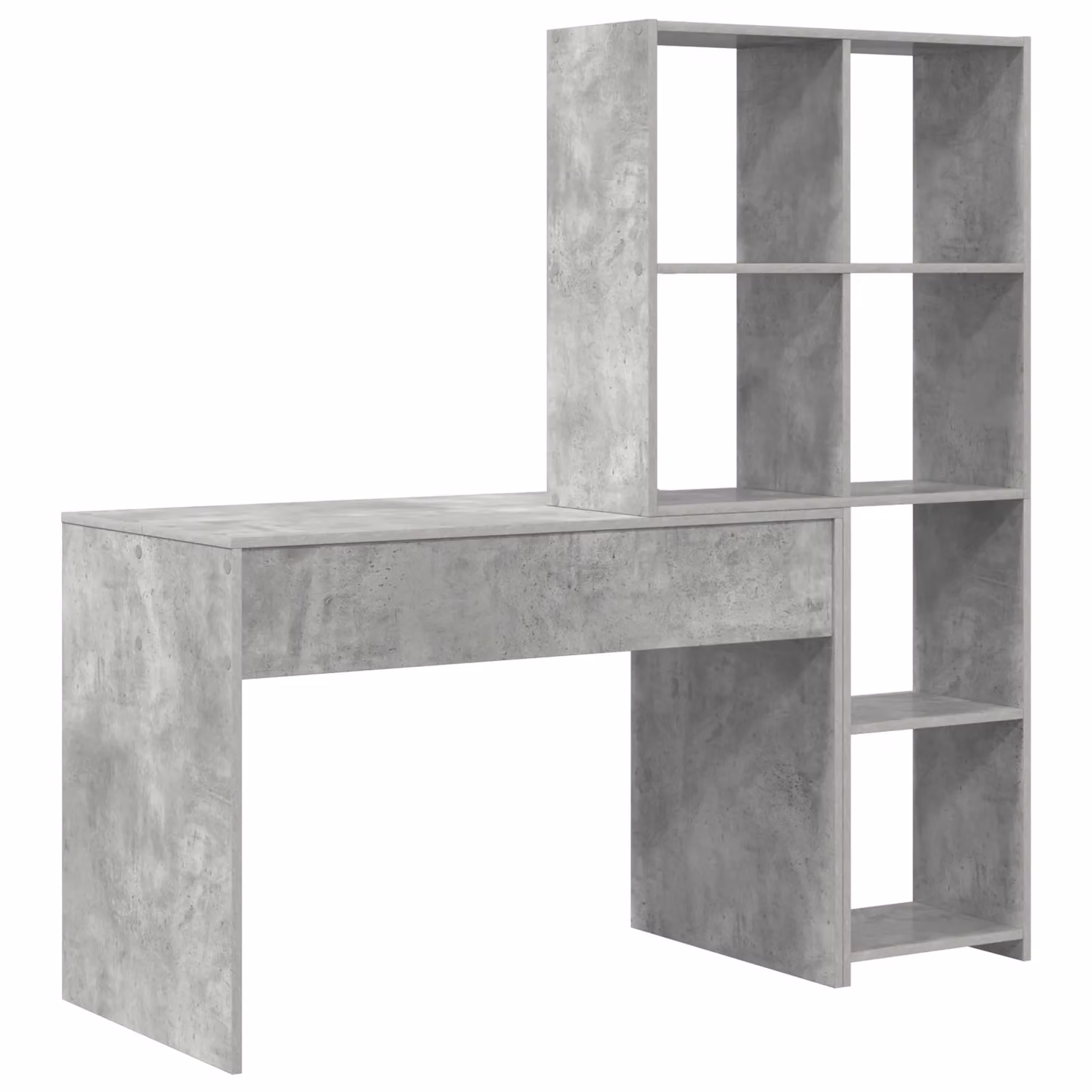 Berkfield Home Modern Storage Shelf in Concrete Grey Engineered Wood – 3