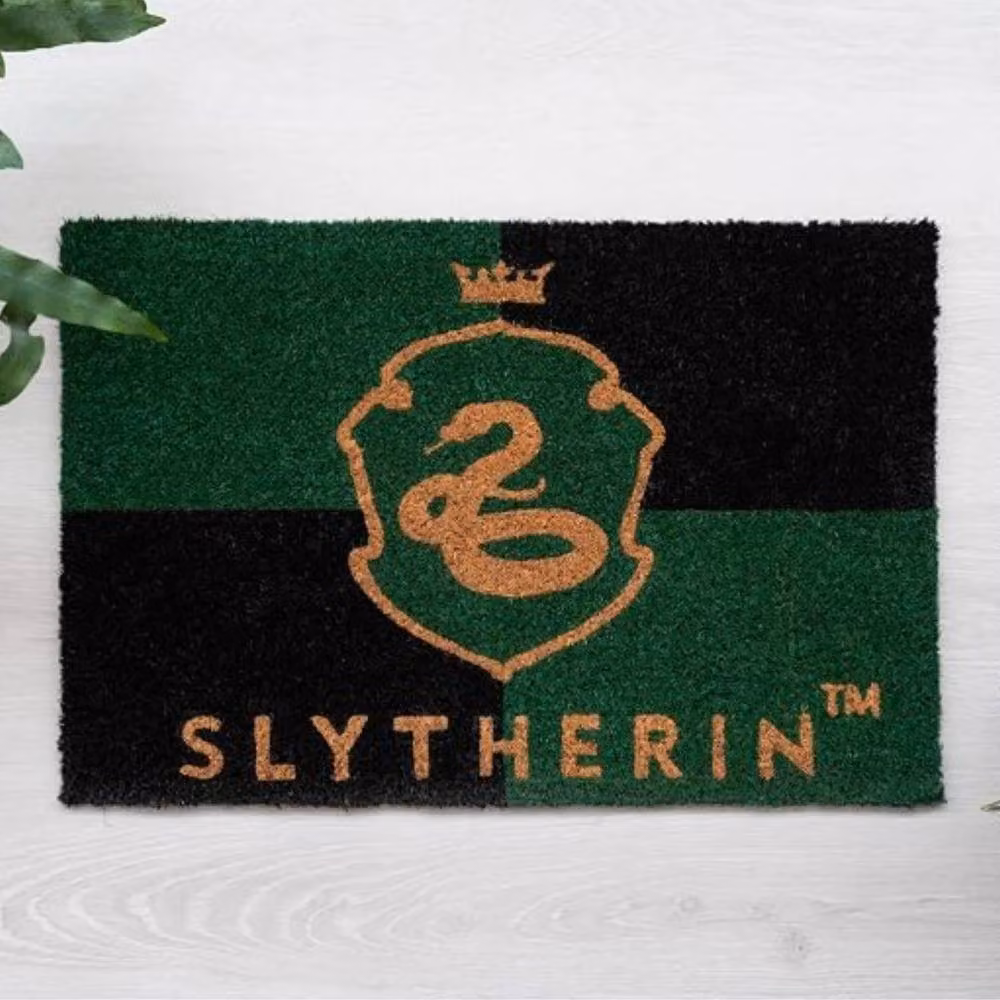 Grupo Erik Harry Potter Slytherin Doormat, Green & Black, W: 60 cm, D: 40 cm – 2