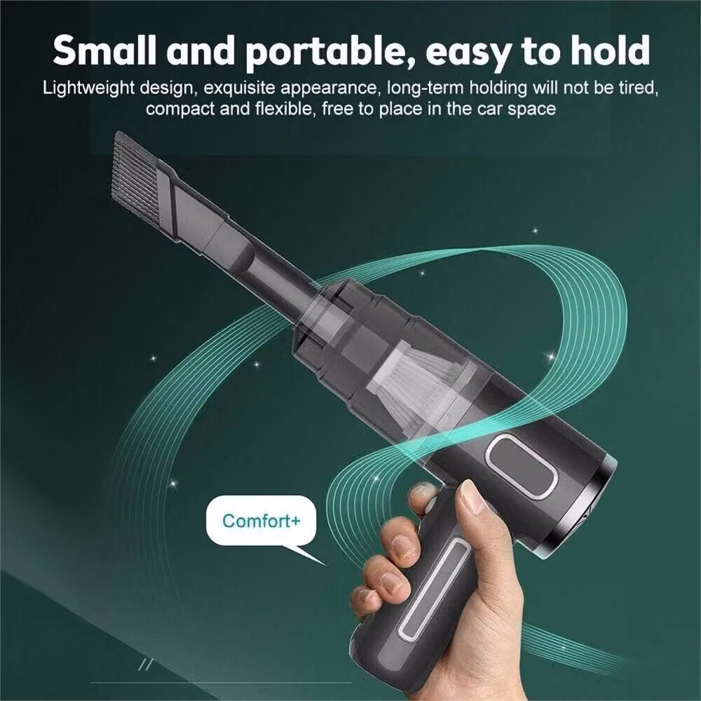 Nordara Wireless Rechargeable Handheld Wet and Dry Car Vacuum in Black – 3