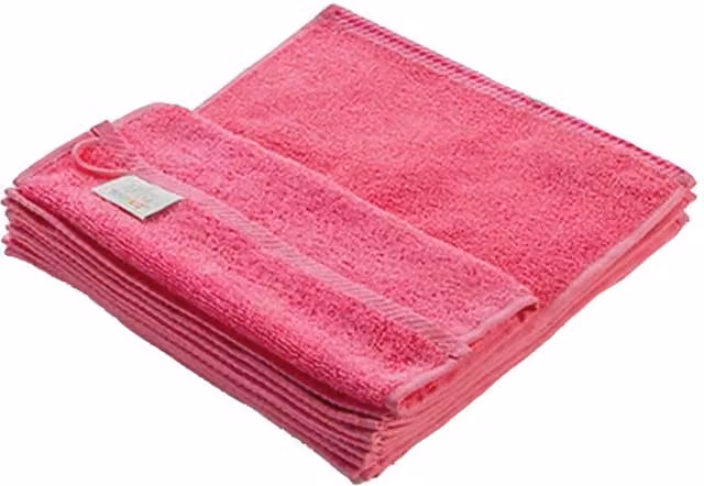 ARTG Plain Cotton Face Towel in Pink