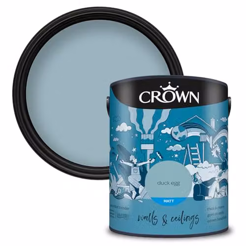 Crown Breatheasy Matt Emulsion Paint 5L - Petrol Blue – 2