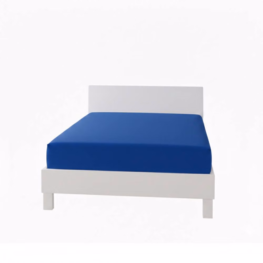 Snug City Blue Polycotton Extra Deep Fitted Sheet, Double, W/D/H: 140 x 200 x 40 cm – 2