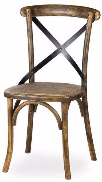 Hill Interiors Oak Dining Chair in Brown – 1