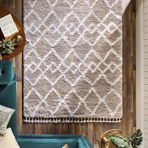 Phoenox Textiles Limited Origins Morocco Machine Woven Rug in Beige and Sand, W/D: 120 x 170 cm – 2