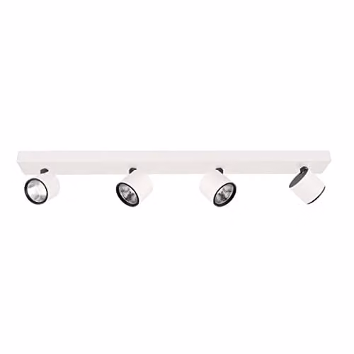 Netlighting Boniva Modern LED Ceiling Spotlight Bar in White, 3000K Warm White, 1200lm, IP20 – 1