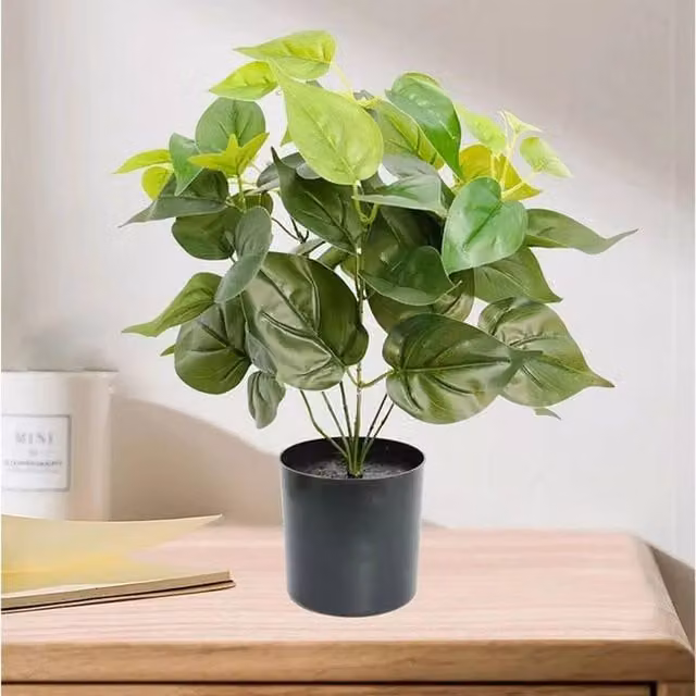 SPETLEK Green Artificial Potted Plants for Indoor and Outdoor Use – 1