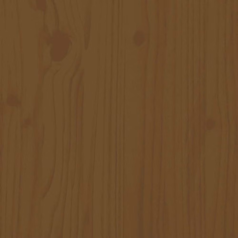 Berkfield Home Solid Wood Pine Headboard, Honey Brown, W: 81 cm, D: 4 cm, H: 100 cm – 3