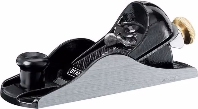 Stanley No.220 Block Plane in Grey, Black and Multicolour – 1
