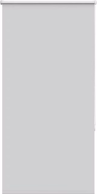 Berkfield Home Blackout Roller Blind in Light Grey, Thermal Insulating Polyester, W: 90 cm, H: 130 cm