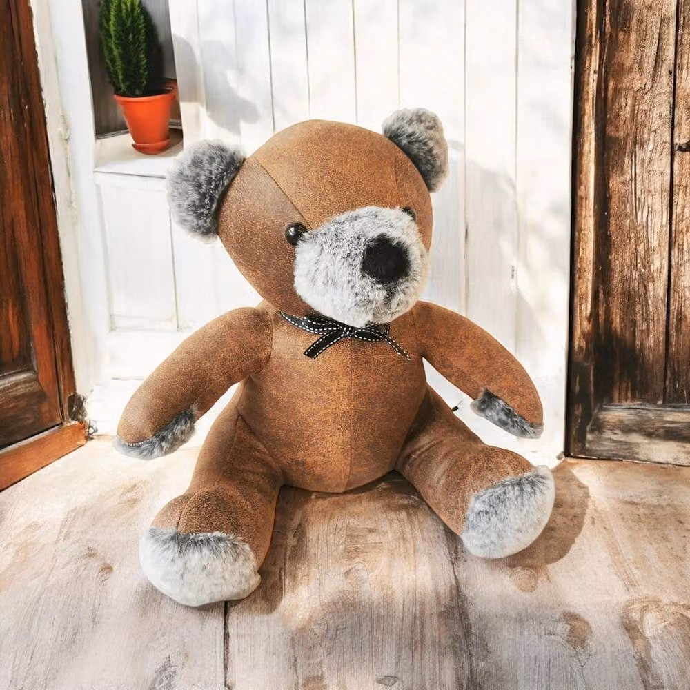 Minster Teddy Bear Door Stop in Brown, L13 x W20 x H32 cm – 3