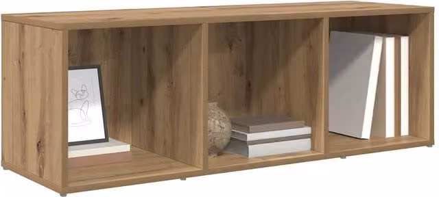 Berkfield Home Artisan Oak TV Cabinet with Storage in Brown