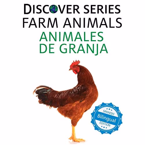 Xist Kids Farm Animals Bilingual Spanish English Multicolour Paper Book