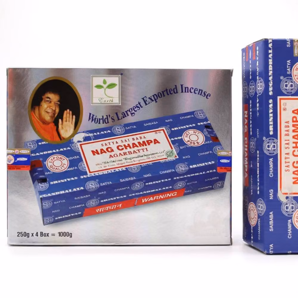 KDMD Satya Nagchampa Incense, Blue, 250g – 2