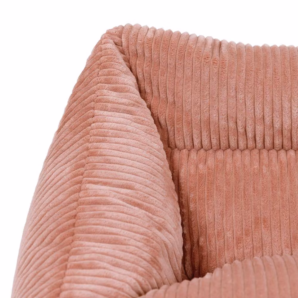 icon Kids Cecilia Bean Bag Sofa in Pink Jumbo Cord – 3