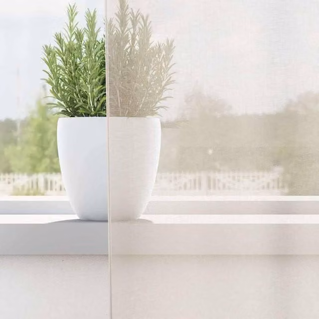 Berkfield Home Cream Voile Fabric Curtains with Rod Pockets, 2 Pack, W: 140 cm, H: 260 cm