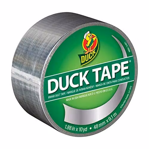 Sellotape Duck Tape Cloth Duct Tape in Silver, 48 mm x 9.1 m