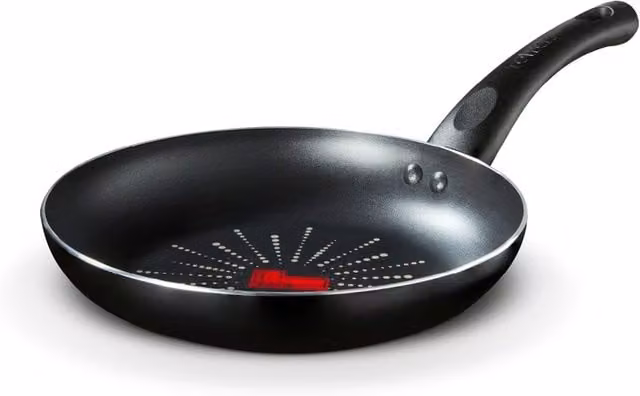 Tower SmartStart Classic Aluminium Non-Stick Frying Pan, Black, Diameter: 24 cm