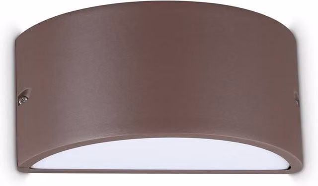 Netlighting Rex Outdoor Up Down Wall Lamp in Brown with 1x E27 Socket and IP44 Rating