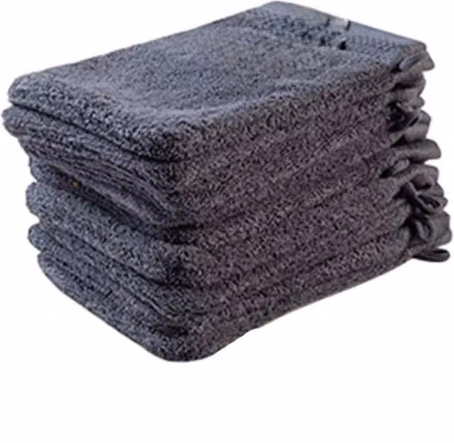 ARTG Excellent Deluxe Fluffy Cotton Wash Glove in Grey