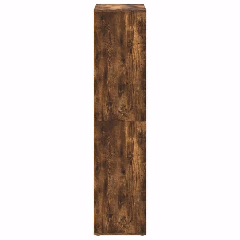 Berkfield Home Smoked Oak Book Cabinet and Sideboard in Brown, W/D/H: 66 x 30 x 130 cm – 5