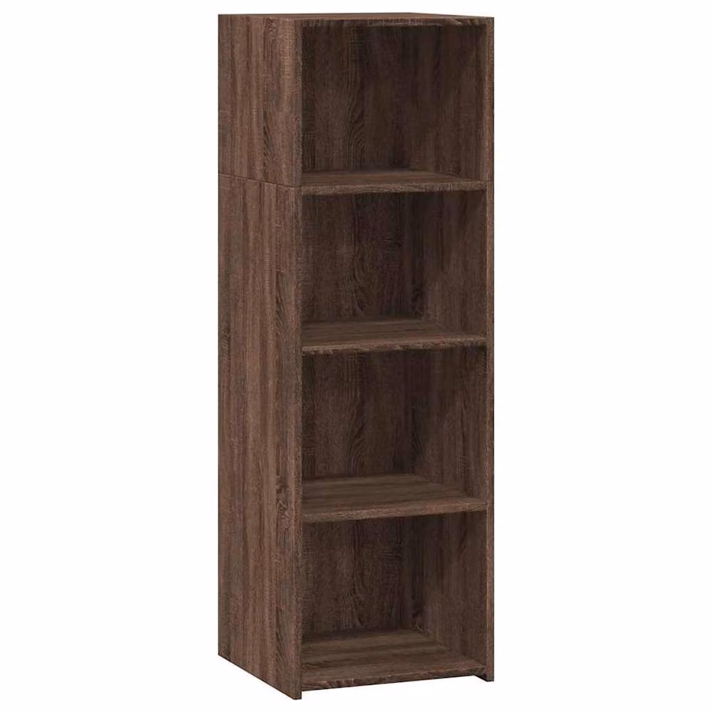 Berkfield Home Modern Highboard in Brown Oak, W/D/H: 40 x 41 x 124 cm – 2