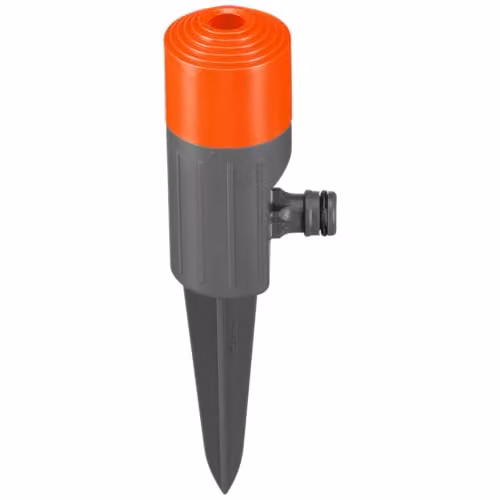 Gardena Classic Spray Sprinkler Fox, Grey and Orange, Circular In-ground Sprinkler for Small Areas up to 11 m Diameter