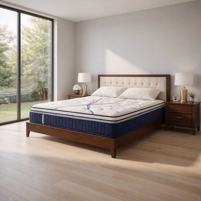 Artesa Dreams Luxury King Size Mattress in White, W: 150 cm, L: 200 cm