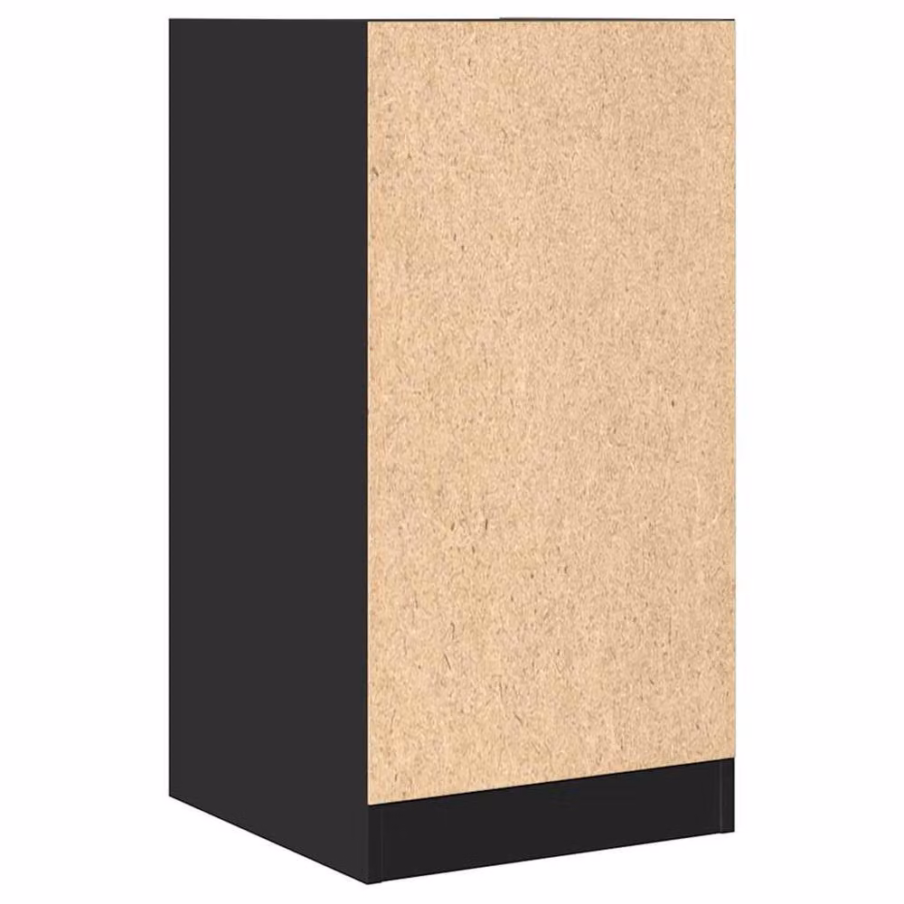 Berkfield Home Apothecary Cabinet in Black, W/D/H: 40 x 41 x 77.5 cm – 5